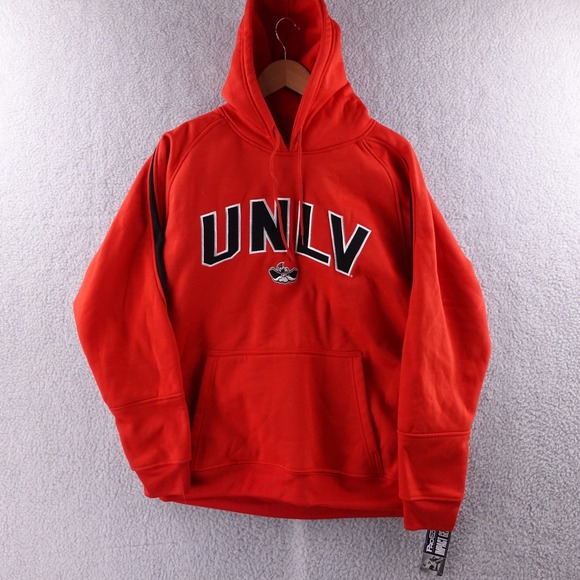 ProEdge Other - ProEdge UNLV Rebels Red Hoodie Pullover Athletic Gear Men‎ L New With Tags